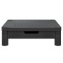 Soporte para monitor negro 43x30,5x13 cm en Muebles TV | Comprar online en Foru.es