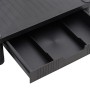 Soporte para monitor negro 43x30,5x13 cm en Muebles TV | Comprar online en Foru.es