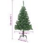 Árbol de Navidad artificial con soporte 150 ramas 380 cm en Decoración Festiva y Estacional | Comprar online en Foru.es