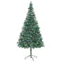 Árbol de Navidad artificial con piñas 210 cm en Decoración Festiva y Estacional | Comprar online en Foru.es