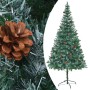 Árbol de Navidad artificial con piñas 210 cm en Decoración Festiva y Estacional | Comprar online en Foru.es