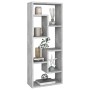Estantería de pared contrachapada gris hormigón 36x16x90 cm de vidaXL, Estantes y estanterías - Ref: Foro24-803015, Precio: 3...