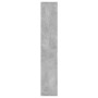 Estantería de pared contrachapada gris hormigón 36x16x90 cm de vidaXL, Estantes y estanterías - Ref: Foro24-803015, Precio: 3...