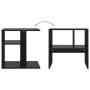 Mesa auxiliar de madera contrachapada negro 50x30x50 cm de vidaXL, Mesas auxiliares - Ref: Foro24-803021, Precio: 28,19 €, De...