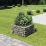Arriate de gaviones de acero 90x90x50 cm en Macetas y jardineras | Comprar online en Foru.es