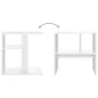 Mesa auxiliar de madera contrachapada blanco 50x30x50 cm de vidaXL, Mesas auxiliares - Ref: Foro24-803020, Precio: 29,40 €, D...
