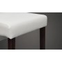 Sillas de comedor 2 unidades cuero sintético blanco en Sillas de comedor | Comprar online en Foru.es