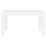 Mesa de comedor de madera contrachapada blanco 140x74,5x76 cm de vidaXL, Mesas de cocina y de comedor - Ref: Foro24-804202, P...