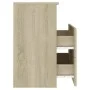Mesitas de noche 2 unidades roble Sonoma 50x32x60 cm de vidaXL, Mesitas de noche - Ref: Foro24-803279, Precio: 98,03 €, Descu...