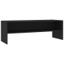 Mueble para TV madera contrachapada negro 120x40x40 cm en Muebles TV | Comprar online en Foru.es