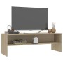 Mueble de TV madera contrachapada roble Sonoma 120x40x40cm en Muebles TV | Comprar online en Foru.es