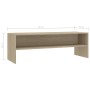 Mueble de TV madera contrachapada roble Sonoma 120x40x40cm en Muebles TV | Comprar online en Foru.es
