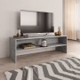 Mueble de TV madera contrachapada gris hormigón 120x40x40 cm en Muebles TV | Comprar online en Foru.es
