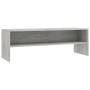 Mueble de TV madera contrachapada gris hormigón 120x40x40 cm en Muebles TV | Comprar online en Foru.es