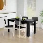 Mesa de comedor de madera contrachapada negro 140x74,5x76 cm by vidaXL, Kitchen and dining tables - Ref: Foro24-804203, Price...