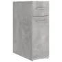 Armario de boticario contrachapada gris hormigón 20x45,5x60 cm de vidaXL, Taquillas y armarios de almacenamiento - Ref: Foro2...