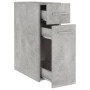Armario de boticario contrachapada gris hormigón 20x45,5x60 cm de vidaXL, Taquillas y armarios de almacenamiento - Ref: Foro2...
