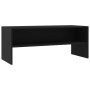 Mueble para TV madera contrachapada negro100x40x40 cm en Muebles TV | Comprar online en Foru.es