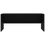 Mueble para TV madera contrachapada negro100x40x40 cm en Muebles TV | Comprar online en Foru.es