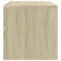 Mueble de TV madera contrachapada color roble 100x40x40cm en Muebles TV | Comprar online en Foru.es
