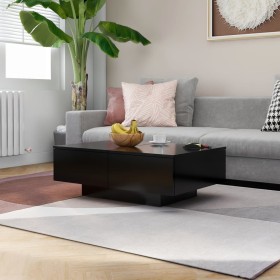 Mesa de centro madera contrachapada negro 90x60x31 cm de vidaXL, Mesas de centro - Ref: Foro24-804176, Precio: 84,32 €, Descu...