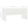 Mueble para TV madera contrachapada blanco 80x40x40 cm en Muebles TV | Comprar online en Foru.es