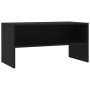 Mueble para TV madera contrachapada negro 80x40x40 cm en Muebles TV | Comprar online en Foru.es