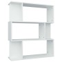 Estantería/divisor madera contrachapada blanco 80x24x96 cm en Librerías y estanterías | Comprar online en Foru.es