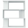 Estantería/divisor madera contrachapada blanco 80x24x96 cm en Librerías y estanterías | Comprar online en Foru.es