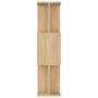 Estantería madera contrachapada color roble Sonoma 80x24x96 cm en Librerías y estanterías | Comprar online en Foru.es