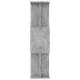 Estantería madera contrachapada gris hormigón 80x24x96cm en Librerías y estanterías | Comprar online en Foru.es
