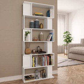 Estantería/divisor madera contrachapada blanco 80x24x192cm en Librerías y estanterías | Comprar online en Foru.es