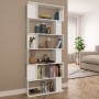 Estantería/divisor madera contrachapada blanco 80x24x192cm en Librerías y estanterías | Comprar online en Foru.es