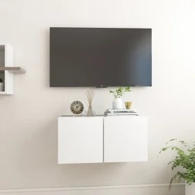 Mueble de TV colgante blanco 60x30x30 cm de vidaXL, Muebles TV - Ref: Foro24-804508, Precio: 37,12 €, Descuento: %
