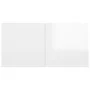 Muebles de salón colgantes 2 unidades blanco brillo 60x30x30 cm de vidaXL, Muebles TV - Ref: Foro24-804527, Precio: 85,76 €, ...