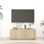 Mueble para TV madera contrachapada color roble 100x35x40 cm de vidaXL, Muebles TV - Ref: Foro24-804439, Precio: 52,56 €, Des...
