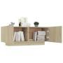Mueble para TV madera contrachapada color roble 100x35x40 cm de vidaXL, Muebles TV - Ref: Foro24-804439, Precio: 52,56 €, Des...
