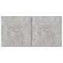 Muebles de salón colgantes 2 unidades gris hormigón 60x30x30 cm de vidaXL, Muebles TV - Ref: Foro24-804521, Precio: 62,30 €, ...