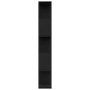 Estantería/divisor madera contrachapada negro 80x24x159 cm en Librerías y estanterías | Comprar online en Foru.es