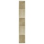 Estantería madera contrachapada color roble Sonoma 45x24x159 cm en Librerías y estanterías | Comprar online en Foru.es