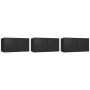 Muebles de salón colgantes 3 unidades negro 60x30x30 cm de vidaXL, Muebles TV - Ref: Foro24-804513, Precio: 102,46 €, Descuen...