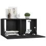 Muebles de salón colgantes 3 unidades negro 60x30x30 cm de vidaXL, Muebles TV - Ref: Foro24-804513, Precio: 101,51 €, Descuen...