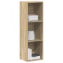 Estantería libros/mueble TV contrachapada roble 36x30x114 cm en Librerías y estanterías | Comprar online en Foru.es