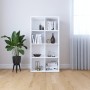 Estantería/Aparador madera contrachapada blanco 66x30x130 cm en Librerías y estanterías | Comprar online en Foru.es