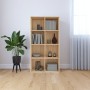 Estantería/Aparador madera contrachapada roble 66x30x97,8 cm en Librerías y estanterías | Comprar online en Foru.es