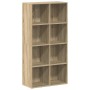 Estantería/Aparador madera contrachapada roble 66x30x97,8 cm en Librerías y estanterías | Comprar online en Foru.es