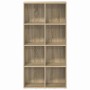 Estantería/Aparador madera contrachapada roble 66x30x97,8 cm en Librerías y estanterías | Comprar online en Foru.es