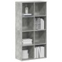 Estantería/Aparador madera contrachapada gris 66x30x130 cm en Librerías y estanterías | Comprar online en Foru.es