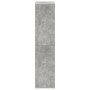 Estantería/Aparador madera contrachapada gris 66x30x130 cm en Librerías y estanterías | Comprar online en Foru.es