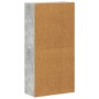 Estantería/Aparador madera contrachapada gris 66x30x130 cm en Librerías y estanterías | Comprar online en Foru.es